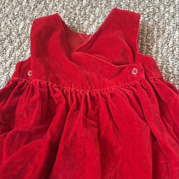 Old navy velvet like Christmas dress - Picture 6 of 7